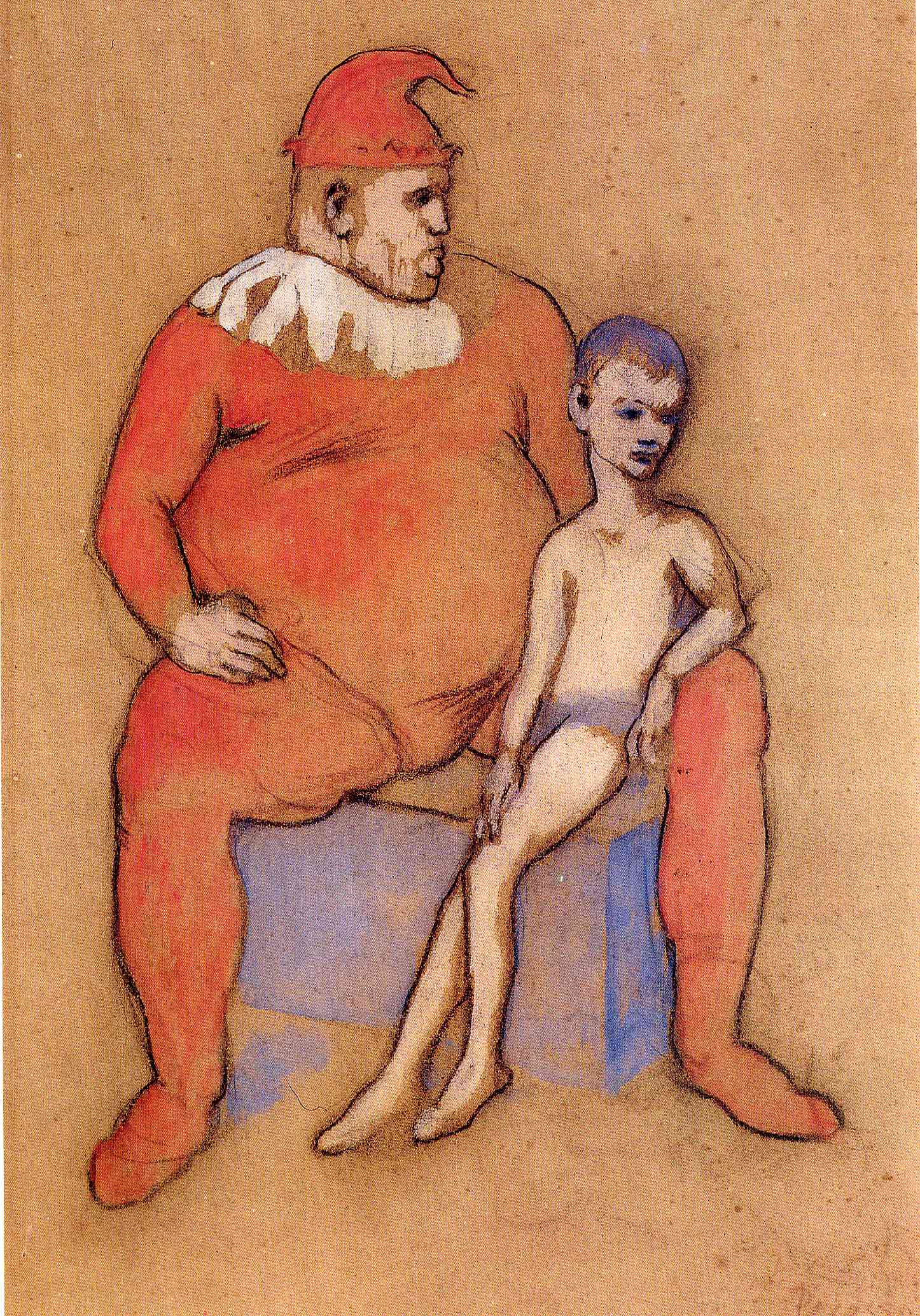 Picasso Young acrobat and clown 1905